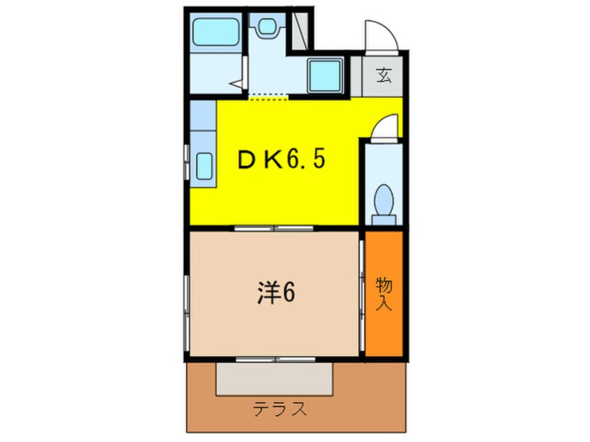 間取図 カ－サ仁川