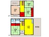 御堂町中道貸家 4LDKの間取り