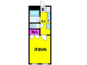 間取図 ヴィラ・ダイワ