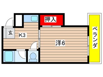 間取図 プチメゾン池田