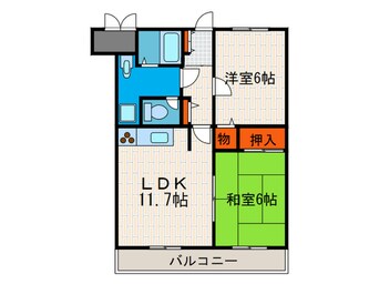 間取図 ハイツモアライフ