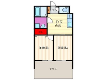 間取図 SAKURA VILLAGE