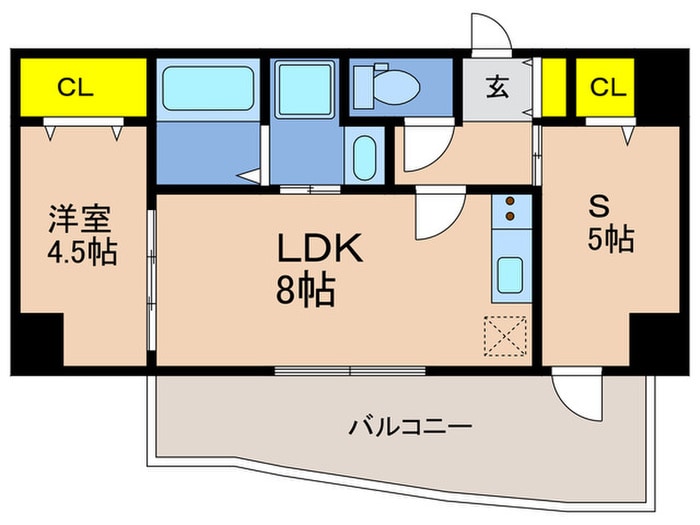 間取り図 SDｸﾞﾗﾝﾂ新神戸ｽﾃｰｼｮﾝﾌﾛﾝﾄ