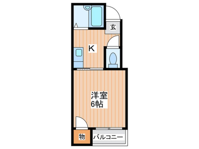 間取図 オアシス大池