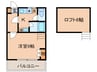 サウンドグレ－スＰａｒｔⅢ 1Kの間取り
