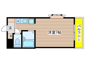 間取図 ジュネス蛍池