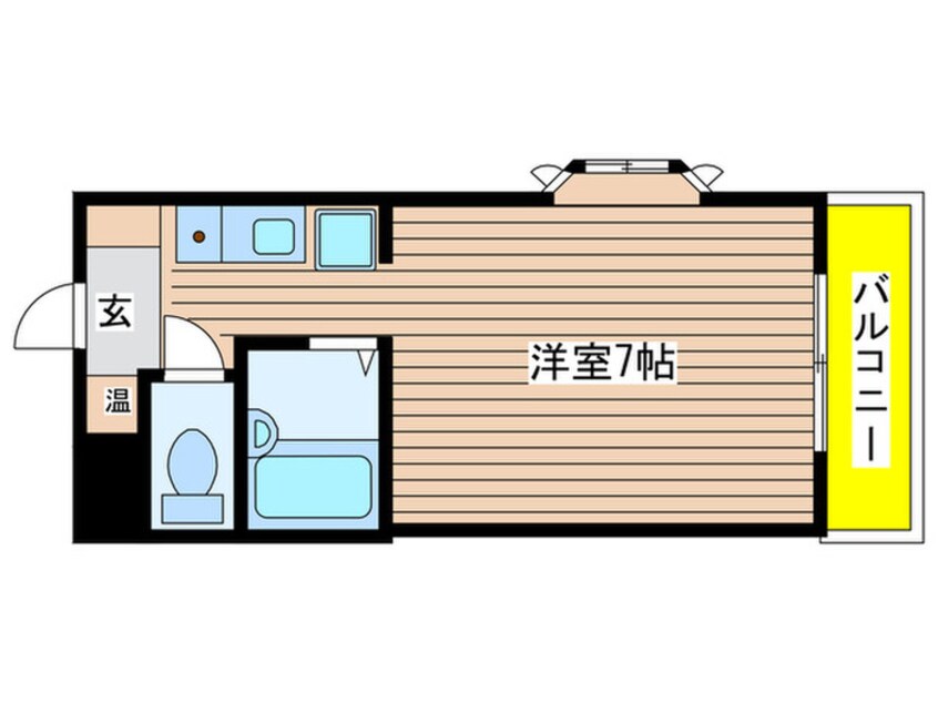 間取図 ジュネス蛍池