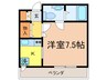 ラフォルテ駅前 1Kの間取り