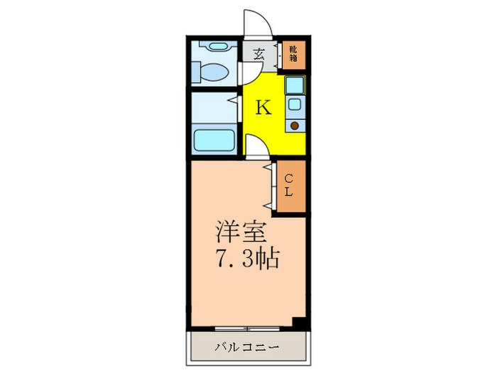 間取り図 ラフォルテ駅前