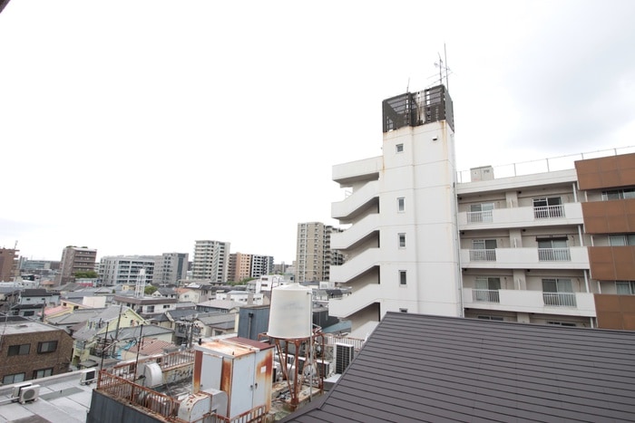 室内からの展望 ラフォルテ駅前