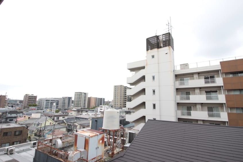 室内からの展望 ラフォルテ駅前