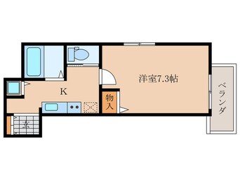 間取図 CASA VERDE高辻