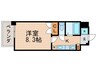 CASA VERDE高辻 1Kの間取り