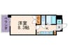 CASA VERDE高辻 1Kの間取り