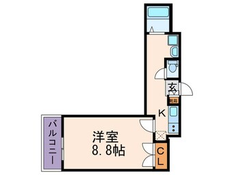 間取図 CASA VERDE高辻