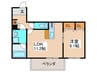 ＨＡｂＩＴＡＴＩＯＮ巽 1LDKの間取り