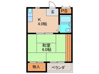 間取図 サンスリーハイツ豊新