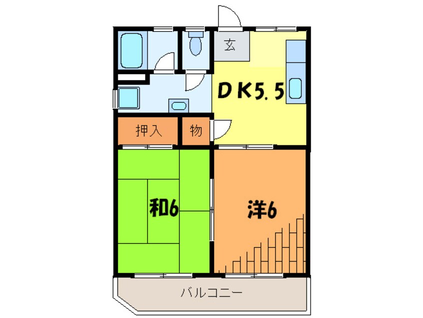 間取図 エスユ－マンション