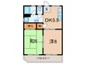 エスユ－マンション 2DKの間取り