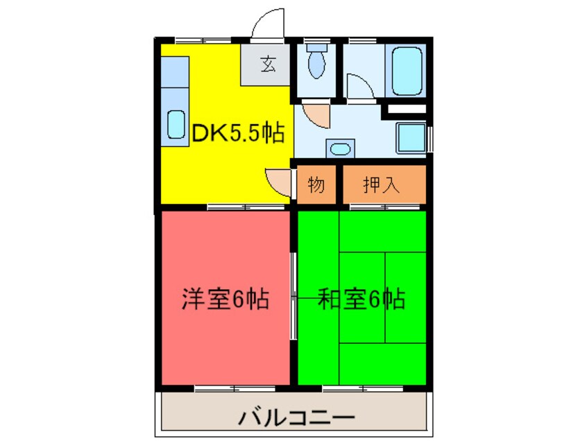 間取図 エスユ－マンション