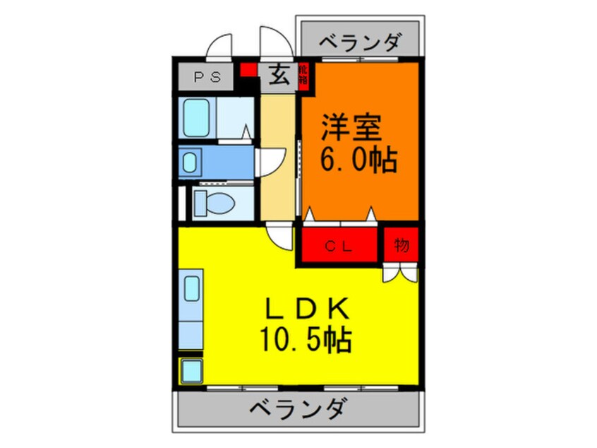 間取図 マンションアイランド