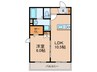 グラン   ロワ 1LDKの間取り