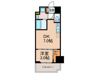 間取図 セレニテ福島アリア