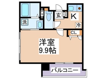 間取図 エスリード福島駅前第２（1001）
