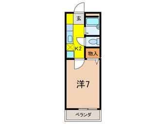 間取図 エミネントマツシタ