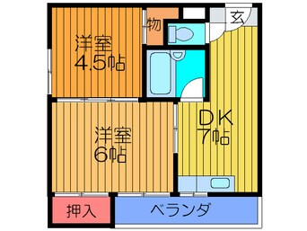 間取図 尾内ハイツ