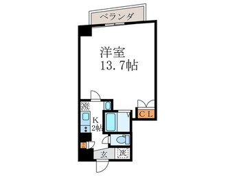 間取図 オーク西陣