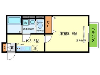 間取図 三洋北町ハイツ