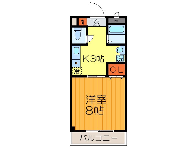 間取り図 ハイツレバランス