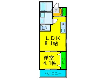 間取図 H-Maison大蓮南Ⅰ