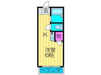 間取図 ジュネス八雲西