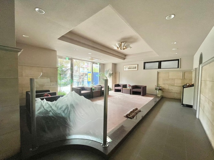 エントランス部分 モンブラン