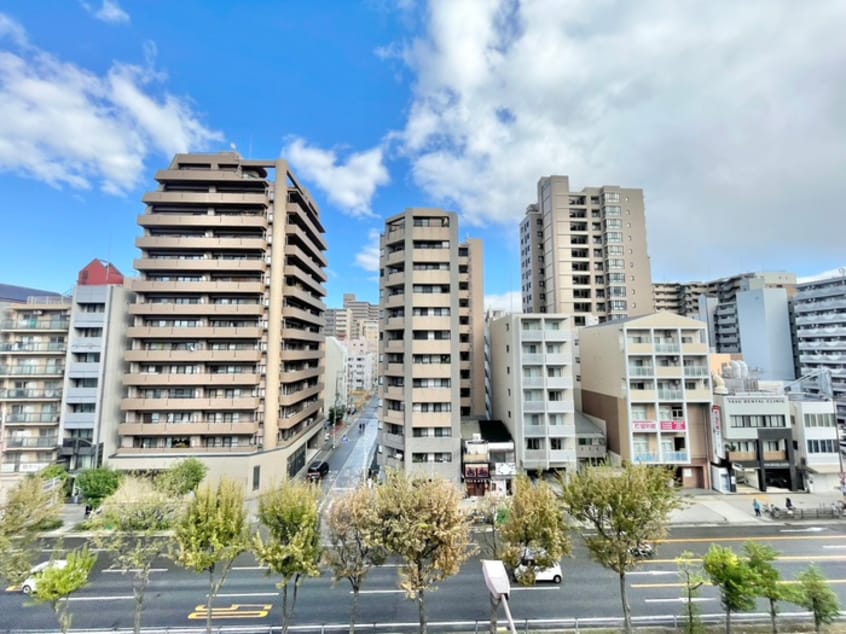 室内からの展望 モンブラン