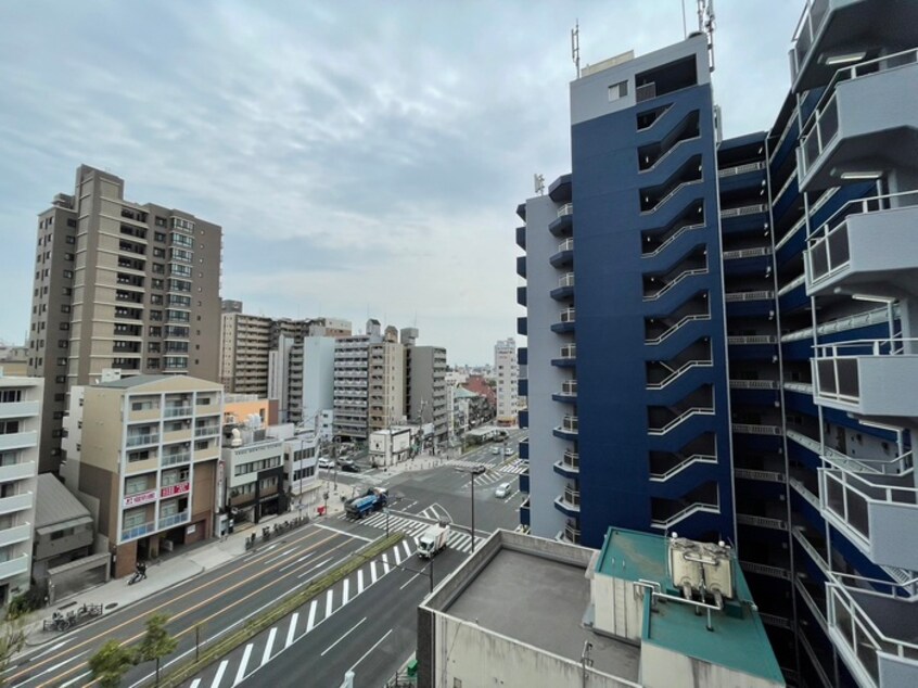 室内からの展望 モンブラン