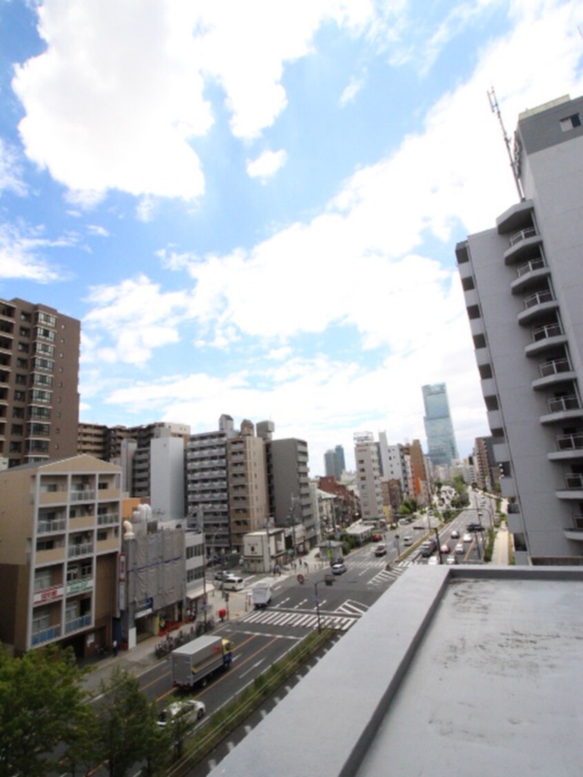 室内からの展望 モンブラン