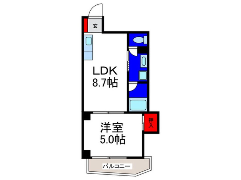 間取図 ハイツＴＡＩＹＯ