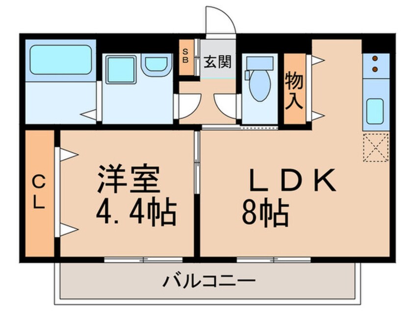 間取図 オーベルジェ・DE・田辺