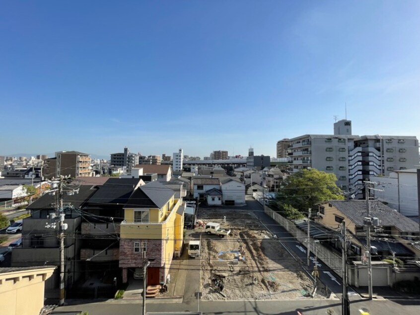 室内からの展望 ヴィラ北田辺