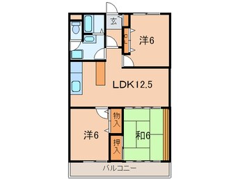 間取図 カワモヒル