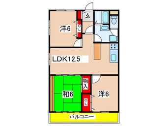 間取図 カワモヒル