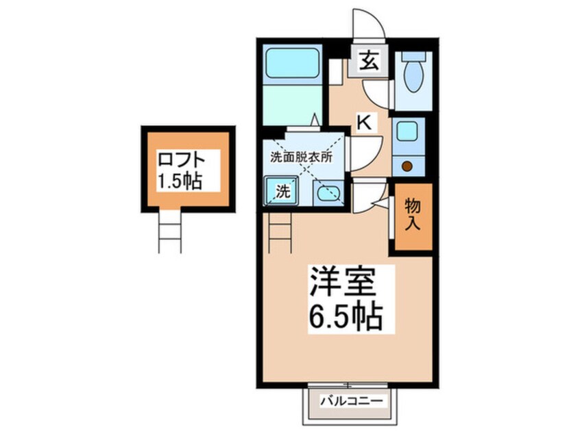 間取図 セジュ－ルＭＡＲＵＧＥＮ　Ｃ棟