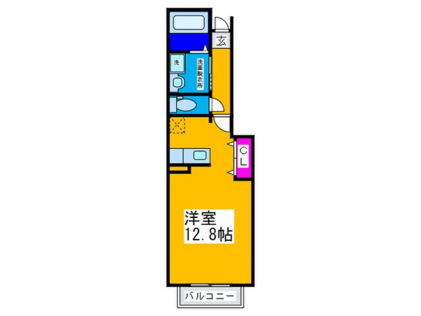 間取図 エストヴェ－ル