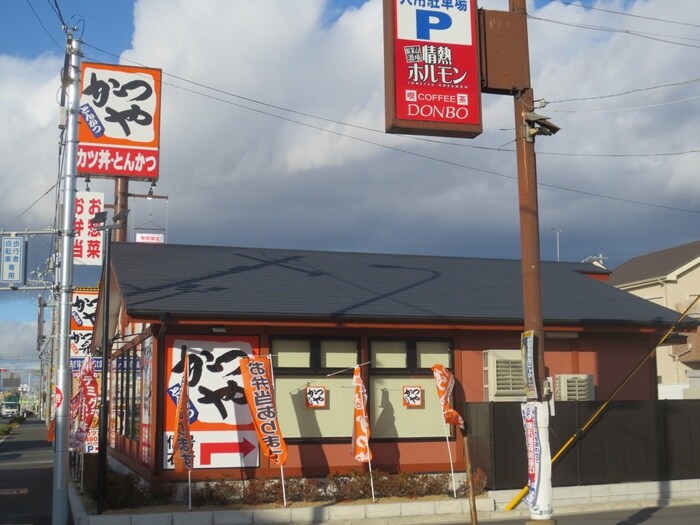 かつや(その他飲食（ファミレスなど）)まで245m オルソ　B棟