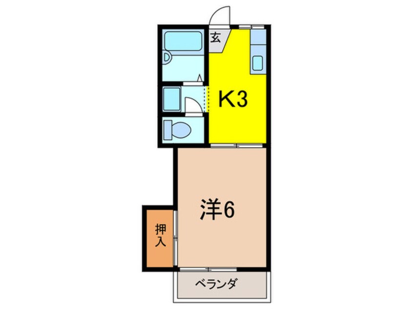 間取図 カ－サ仁川