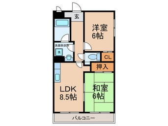 間取図 ルポ・サンベルナール