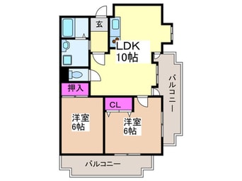 間取図 ラ・ビオーレ
